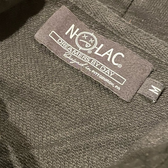 Nolac hoodie fuzzy print - Picture 2 of 6